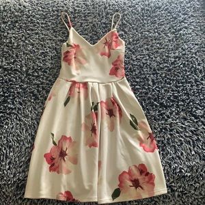 Summer flowered dress